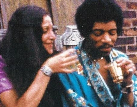Jimi Hendrix and Colette Mimram