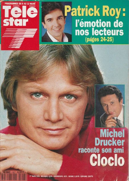 Claude François, Télé Star Magazine 01 March 1993 Cover Photo - France