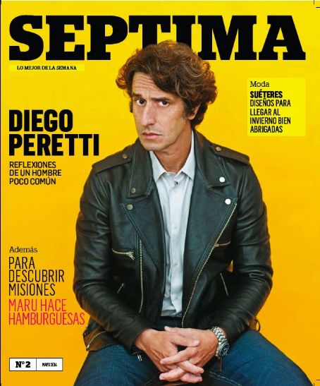 Diego Peretti Septima Magazine 08 May 2014 Cover Photo Argentina