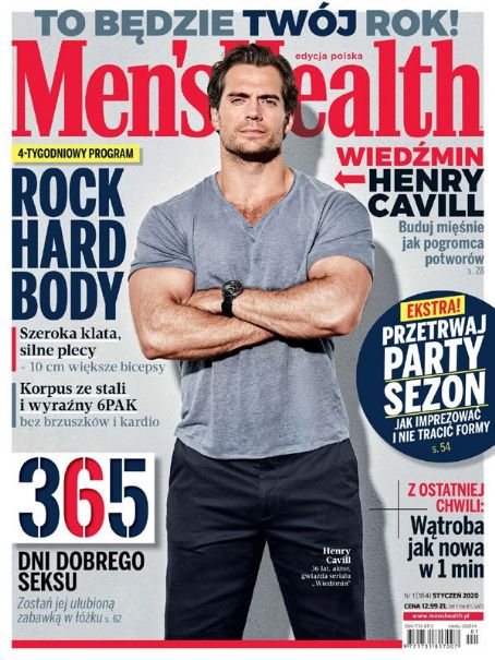 Henry Cavill - Men's Health Magazine Cover [Poland] (January 2020)