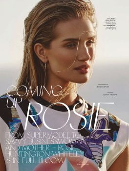 Rosie Huntington-Whiteley - Elle Magazine Pictorial [Australia] (March 2019)