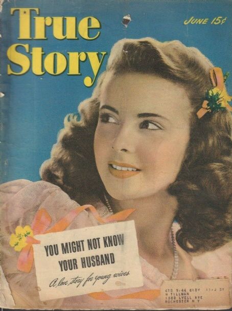 True Story Magazine June 1944 Cover Photo - United States