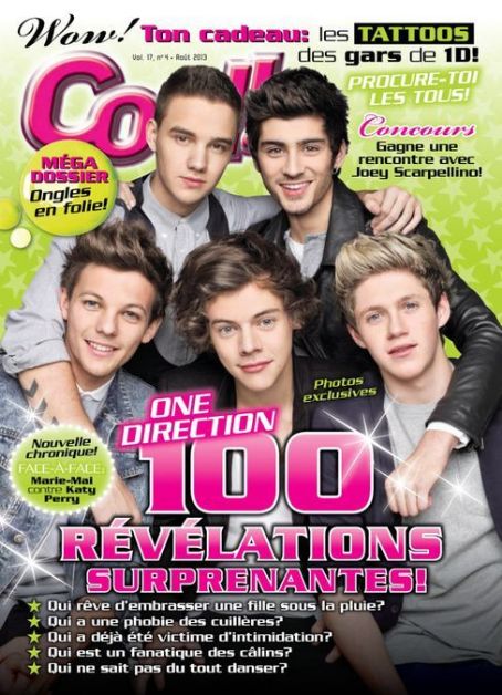 One Direction - COOL! Magazine Cover [Canada] (August 2013)