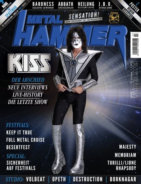 Tommy Thayer - Metal&Hammer Magazine Cover [Germany] (July 2019)