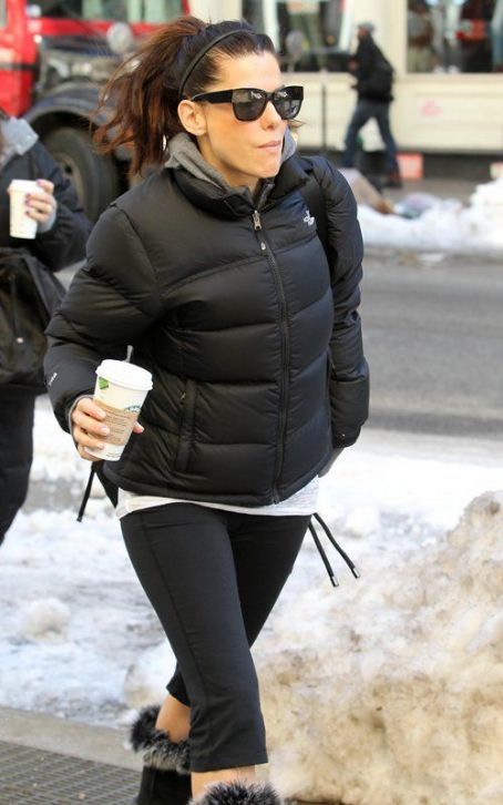 Sandra Bullock: Fitness Focused in NYC | Sandra Bullock Picture ...