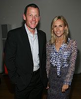 Lance Armstrong and Tory Burch