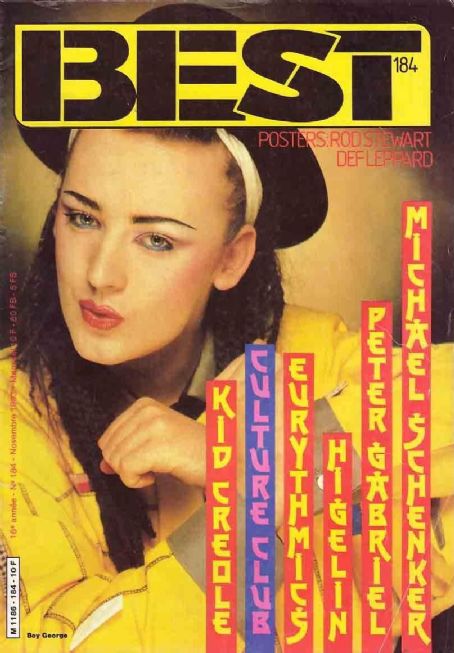 Boy George Magazine Cover Photos - List of magazine covers featuring ...