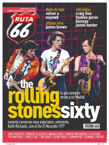 Mick Jagger - Ruta 66 Magazine Cover [Spain] (May 2022)