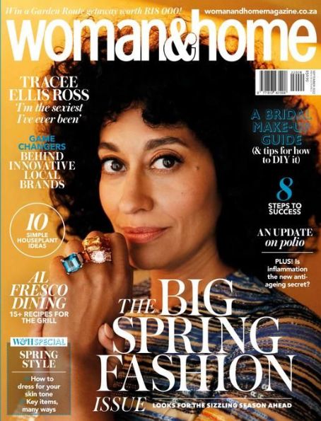 Tracee Ellis Ross, Woman & Home Magazine September 2022 Cover Photo