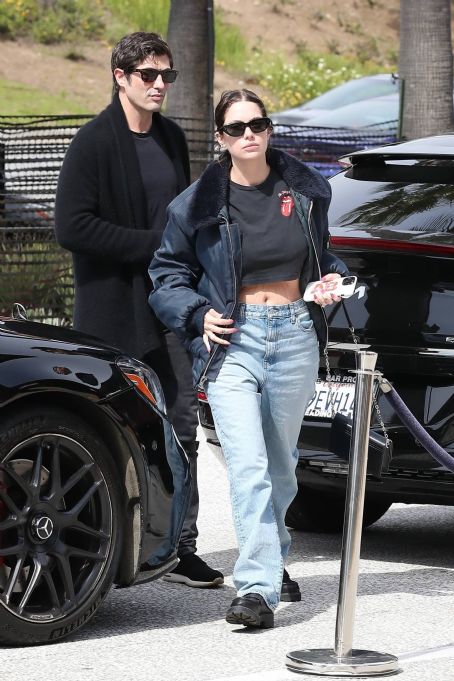 Ashley Benson – Seen with husband Brandon Davis