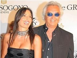 Flavio Briatore and Elisabetta Gregoraci