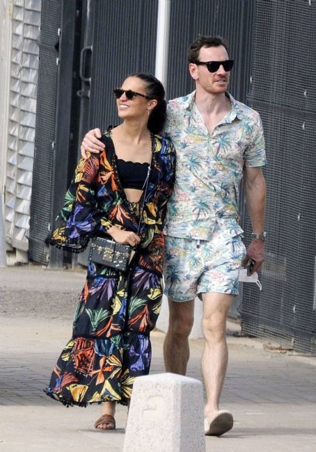 Alicia Vikander – With Michael Fassbender seen in Ibiza