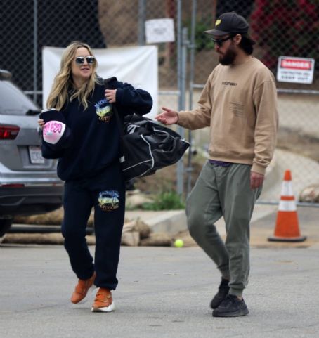 Kate Hudson – Seen at her son’s baseball game in Los Angeles