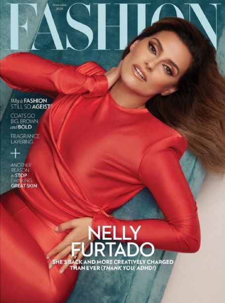 Nelly Furtado, Fashion Magazine November 2023 Cover Photo - Canada