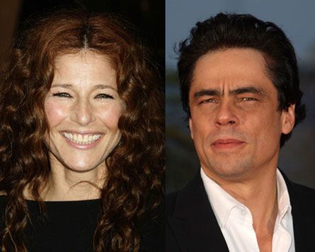 Benicio Del Toro and Catherine Keener