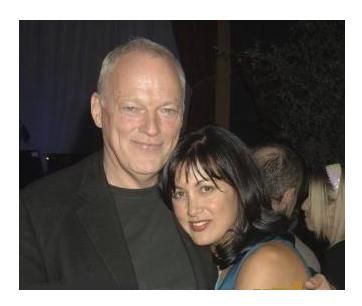 David Gilmour and Polly Samson Picture - Photo of David Gilmour and ...