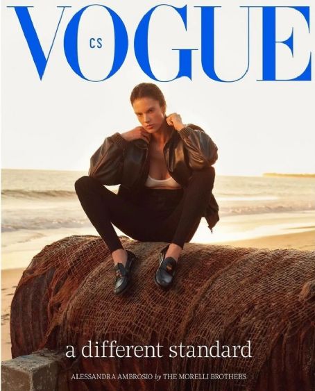 Alessandra Ambrosio Vogue Magazine January 2024 Cover Photo Czech   1oawx0k1lb9tt91 