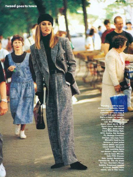 Susan Holmes-McKagan - Vogue Magazine Pictorial [United States] (August 1991)