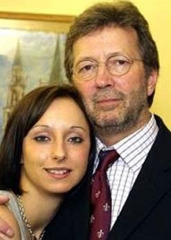 Eric Clapton and Yvonne Khan Kelly
