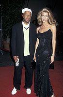 Amber Smith and Russell Simmons