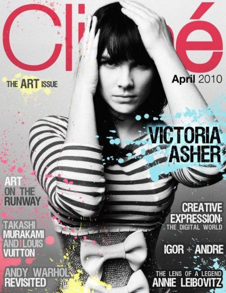 Victoria Asher, Cliché Magazine April 2010 Cover Photo - United States