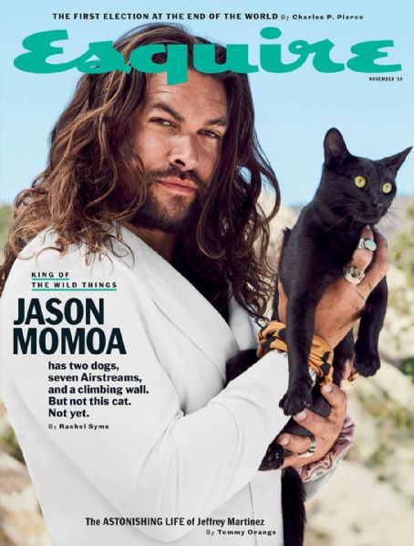 Jason Momoa - Esquire Magazine Cover [United States] (November 2019)