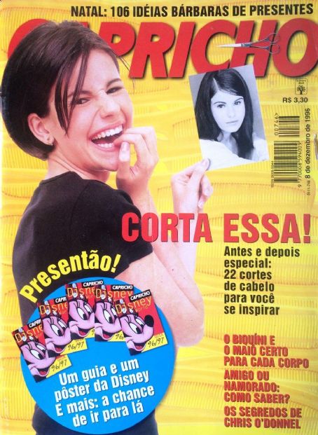 Capricho, Capricho Magazine 12 August 1996 Cover Photo - Brazil