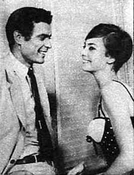 Gardner McKay and Francoise Saint-laurent