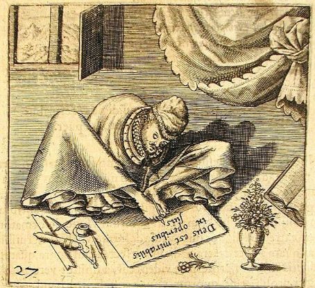 Mouth and foot painting