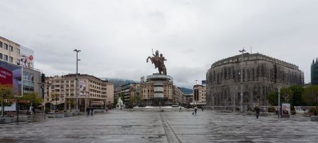 Macedonia Square, Skopje