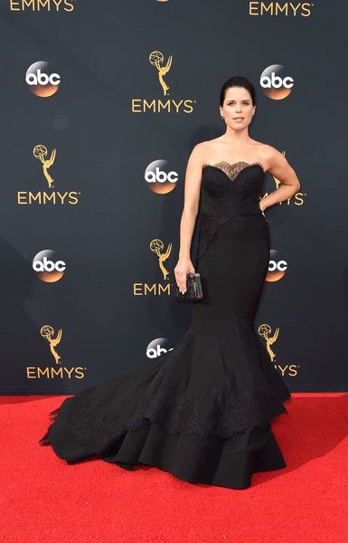Neve Campbell: 68th Annual Primetime Emmy Awards - Arrivals - FamousFix
