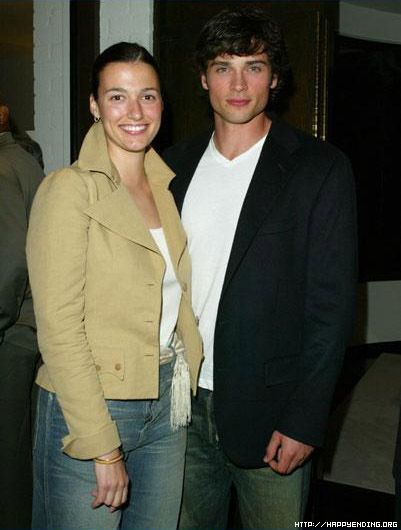 Jamie White and Tom Welling.