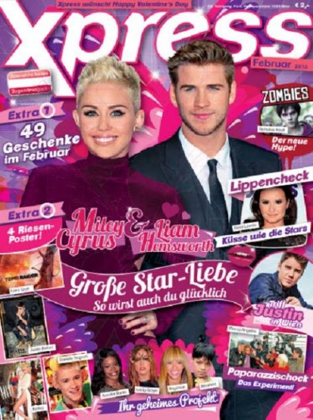 Miley Cyrus, Liam Hemsworth - Xpress Magazine Pictorial [Germany] (2 February 2013)