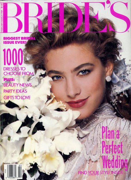Elaine Irwin, Brides Magazine March 1989 Cover Photo - United States