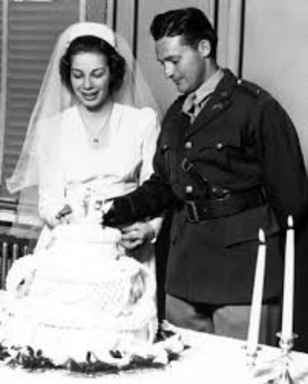 Helen Walton and Sam Walton