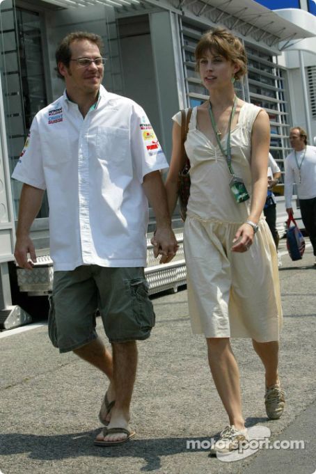 Jacques Villeneuve and Ellie Green