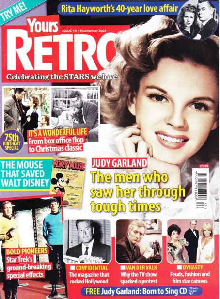 Judy Garland - Yours Retro Magazine Cover [United Kingdom] (November 2021)
