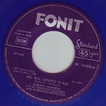 Domenico Modugno - Nel Blu, Dipinto Di Blu