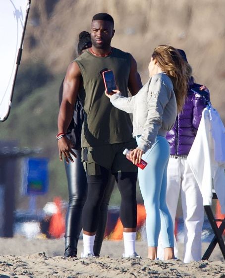 Iskra Lawrence – On set of Vital Proteins commercial in Santa Monica