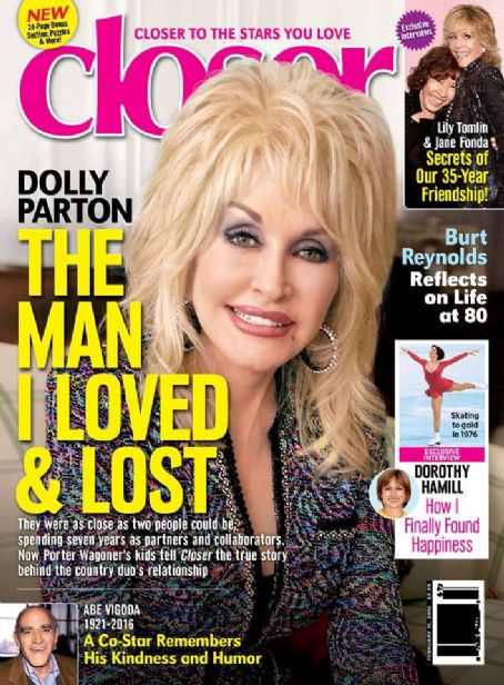 Dolly Parton, Closer Weekly Magazine 15 February 2016 Cover Photo ...