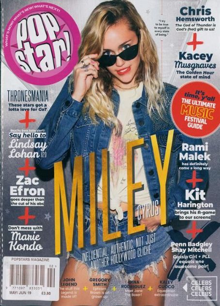 Miley Cyrus - Popstar! Magazine Cover [United States] (May 2019)