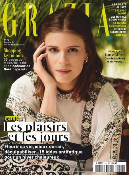 Kate Mara - Grazia Magazine Cover [France] (7 December 2018)