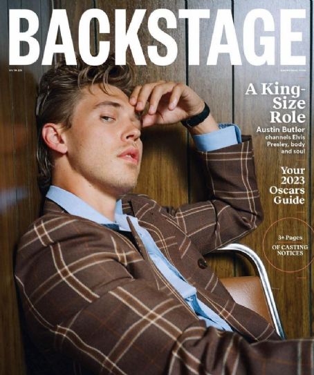 Austin Butler - Backstage Magazine Cover [United States] (19 January 2023)