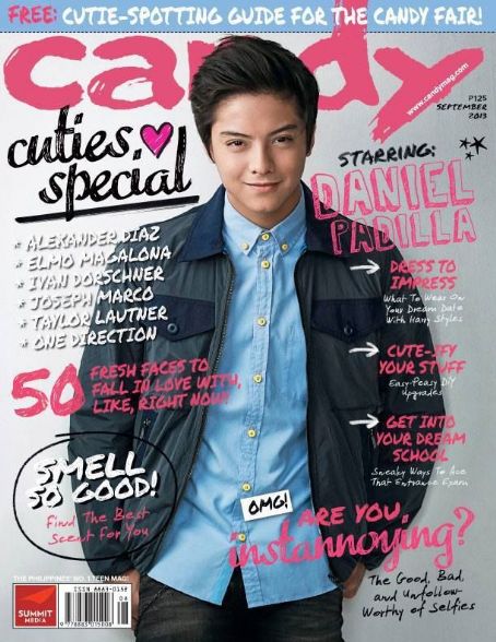 Daniel Padilla - Candy Magazine Cover [Philippines] (September 2013)