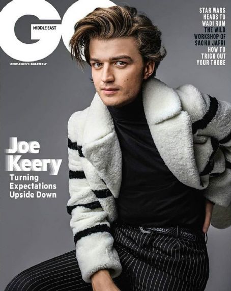 Joe Keery, GQ Magazine August 2019 Cover Photo - United Arab Emirates