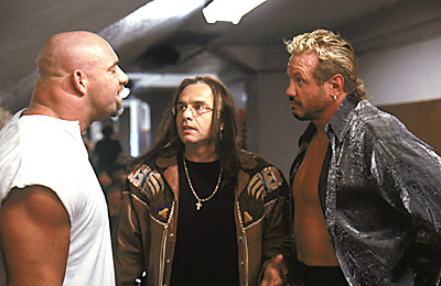 Bill Goldberg, Joe Pantoliano and Diamond Dallas Page in Warner Brothers' Ready To Rumble - 2000