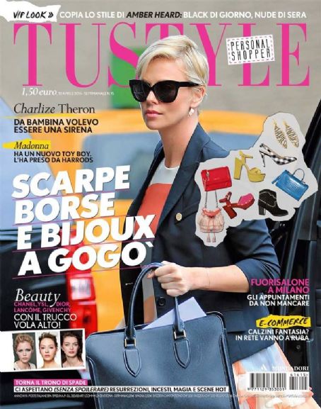 Charlize Theron, Tu Style Magazine 12 April 2016 Cover Photo - Italy