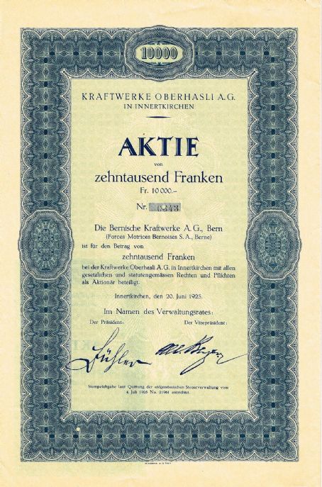 Kraftwerke Oberhasli