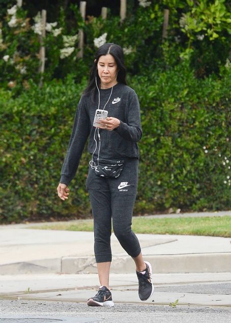 Lisa Ling – out for a jog in Los Angeles | Lisa Ling Picture #109480246