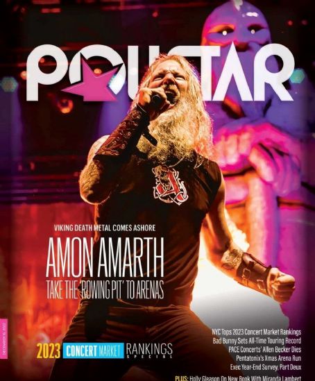Johan Hegg -   Pollstar Magazine Cover [United States] (19 December 2022)